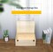 14" x 10" x 6.5"- Large Wooden Box with Hinged Lid - Unfinished Wood Box - Pine Wood Boxes for Crafts - Wooden Storage Box - DIY Memory Box - Wooden Keepsake Box